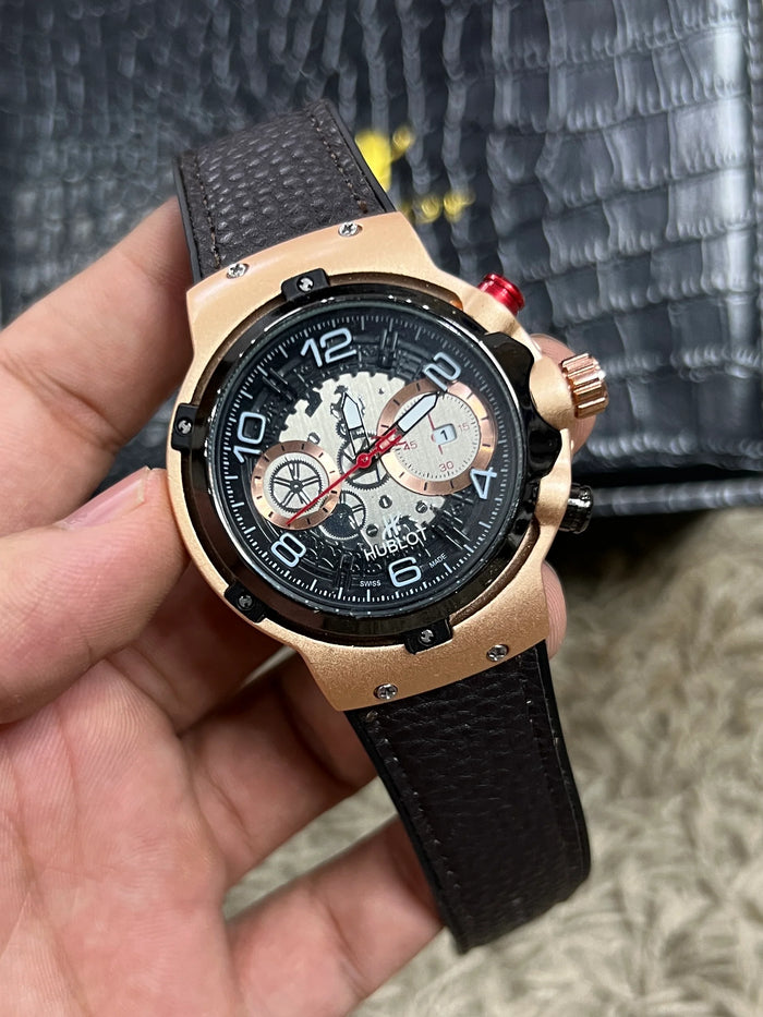 Hub watch Black And Golden